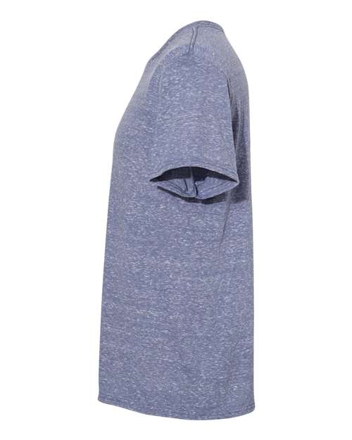 Unisex Snow Heather Jersey T-Shirt – Detail