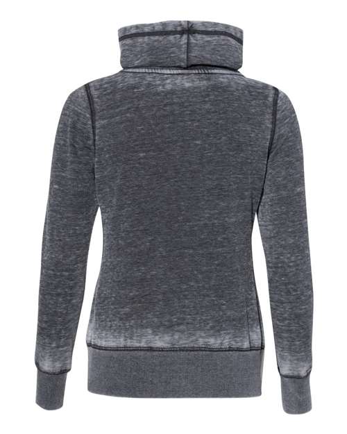 Women’s Zen Fleece Cowl Neck Sweatshirt – Back