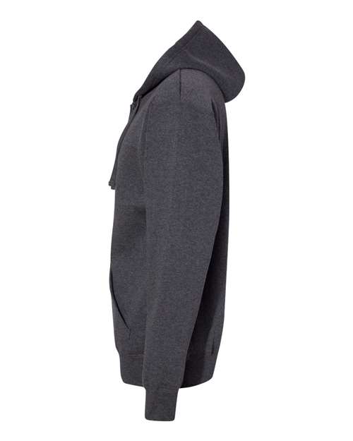 Men's Premium Full-Zip Hooded Sweatshirt – Detail