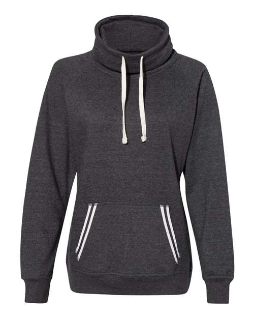 Women’s Relay Cowl Neck Sweatshirt – Front