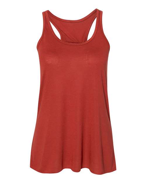 Women's Flowy Racerback Tank – Front