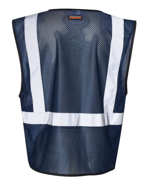 Unisex EV Series® Enhanced Visibility Non-ANSI Vest – Back