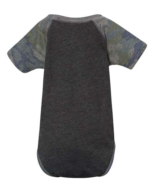 Infant Baseball Fine Jersey Bodysuit – Back