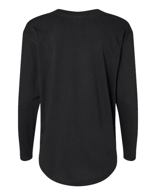 Women's Fine Jersey Long Sleeve Tee – Back