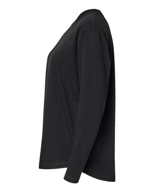 Women's Fine Jersey Long Sleeve Tee – Detail