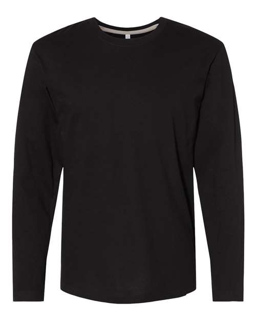 Unisex Fine Jersey Long Sleeve Tee – Front