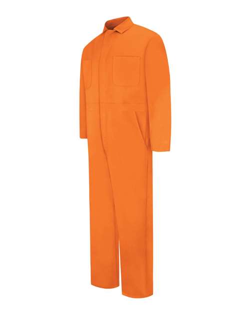 Men's Snap-Front Cotton Coverall – Side