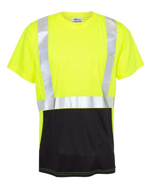 Unisex Black Bottom Class 2 T-Shirt – Front