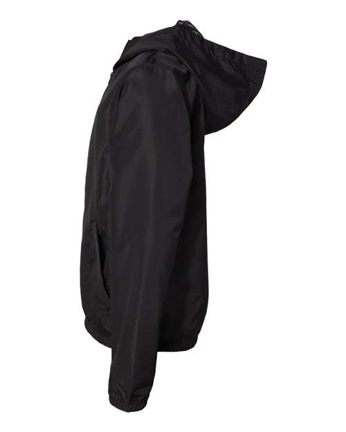 Youth Lightweight Windbreaker Full-Zip Jacket – Detail
