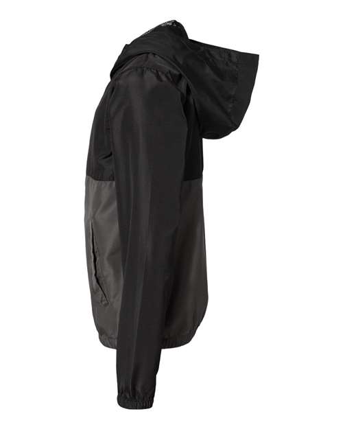 Youth Lightweight Windbreaker Full-Zip Jacket – Detail