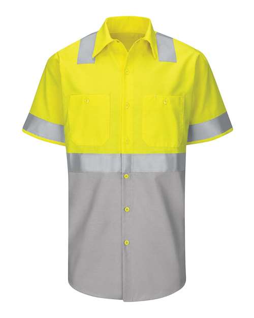 Men's Tall Enhanced & Hi-Visibility Work Shirt – Front