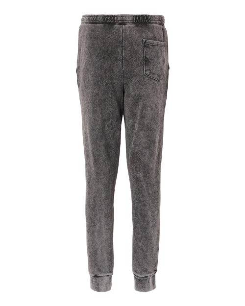Unisex Mineral Wash Fleece Sweatpants – Back