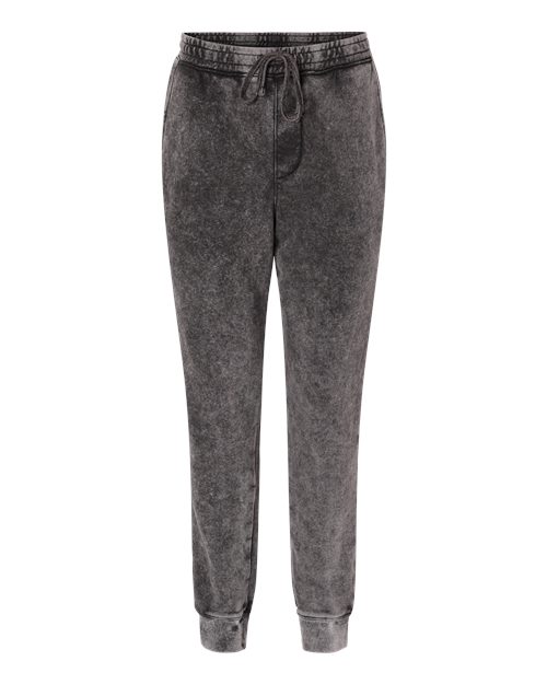 Unisex Mineral Wash Fleece Sweatpants – Front