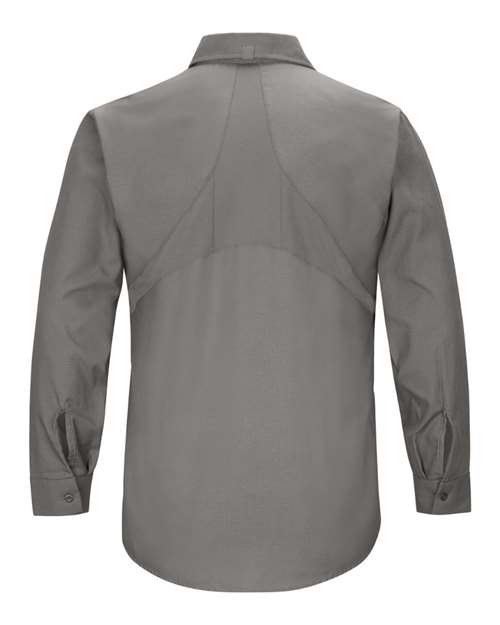 Men's Tall Mimix™ Long Sleeve Work Shirt – Back