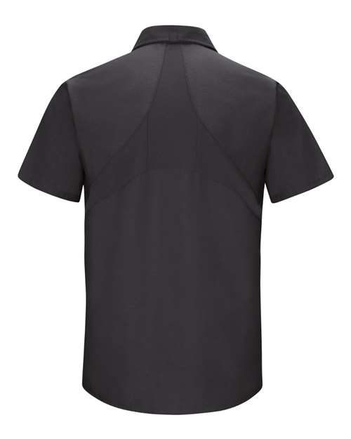 Men's Tall Mimix™ Short Sleeve Work Shirt – Back