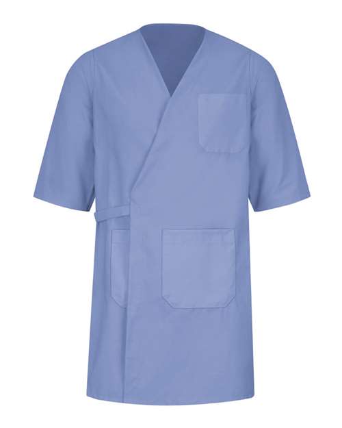 Men's Collarless Butcher Wrap – Front