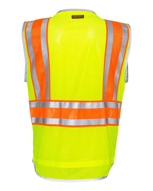 Unisex Premium Brilliant Series® Ultimate Reflective Vest – Back