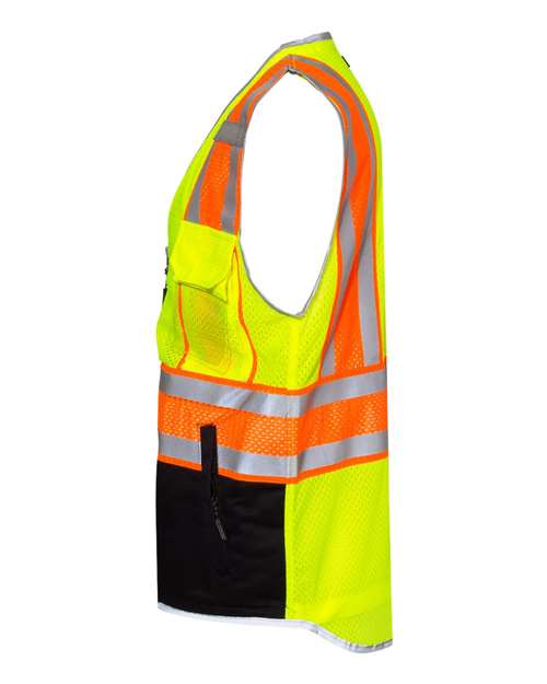 Unisex Premium Brilliant Series® Ultimate Reflective Vest – Detail