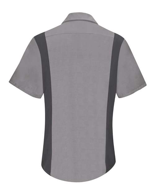 Women's Performance Plus Short Sleeve Shop Shirt with Oilblok Technology – Back