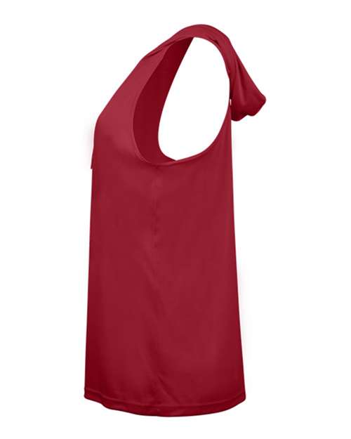 Women's B-Core Racerback Hooded Tank Top – Side