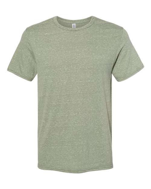 Unisex Snow Heather Jersey T-Shirt – Front