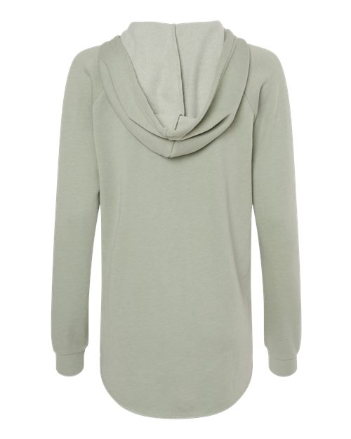 Women’s Lightweight California Wave Wash Hooded Sweatshirt – Back