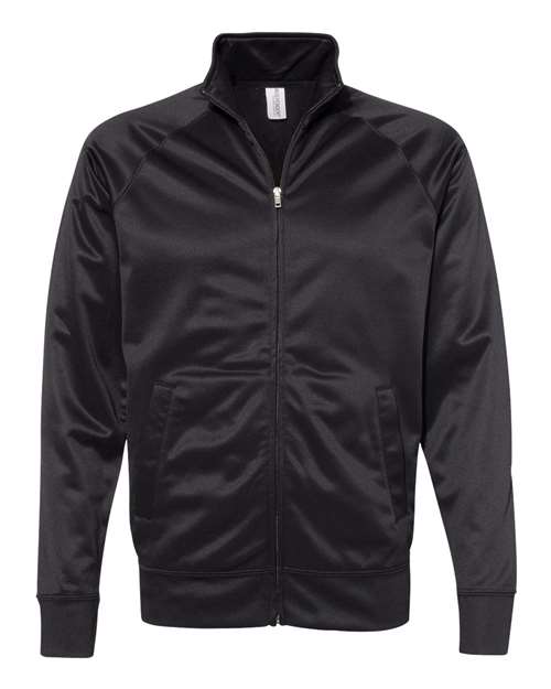 Men's Lightweight Poly-Tech Full-Zip Track Jacket – Front