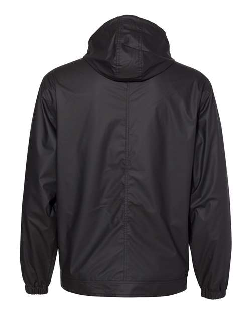 Unisex Vintage Hooded Rain Jacket – Back
