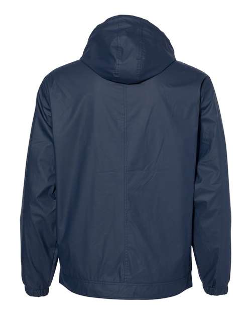 Unisex Vintage Hooded Rain Jacket – Back