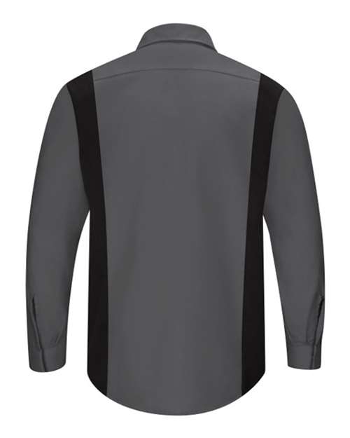 Men's Performance Plus Long Sleeve Shirt with OilBlok Technology – Back
