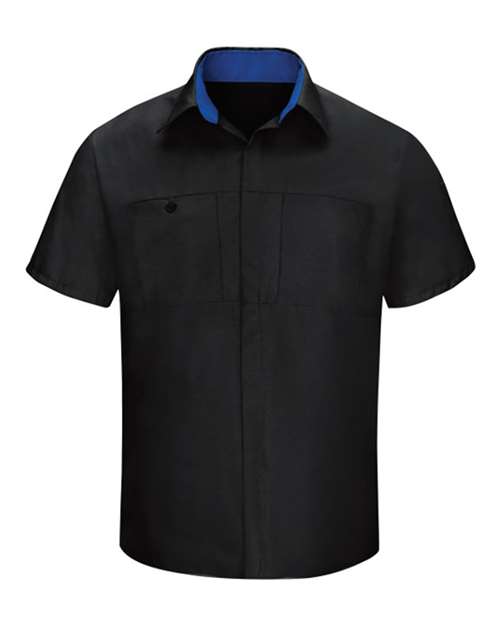 Men's Tall Performance Plus Short Sleeve Shirt with Oilblok Technology – Front
