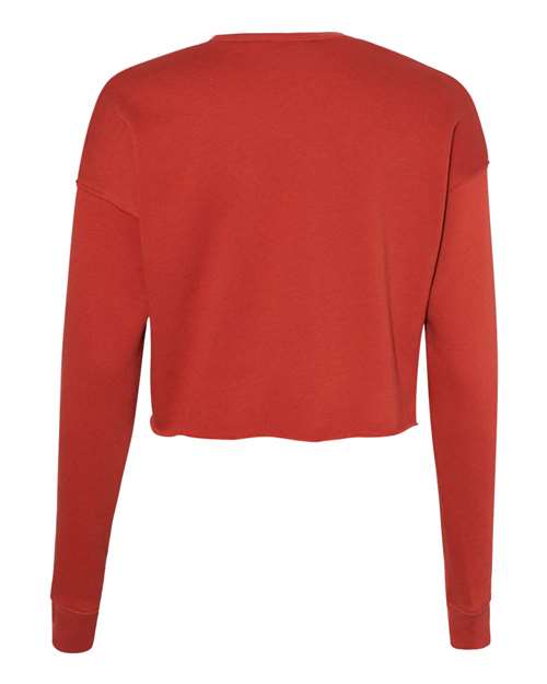 Women's Crop Crewneck Sweatshirt – Back