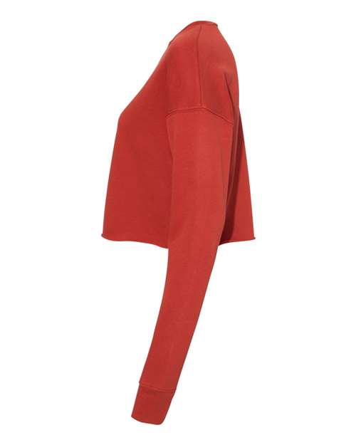 Women's Crop Crewneck Sweatshirt – Detail