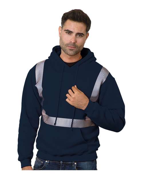 Unisex USA-Made High Visibility Hooded Sweatshirt