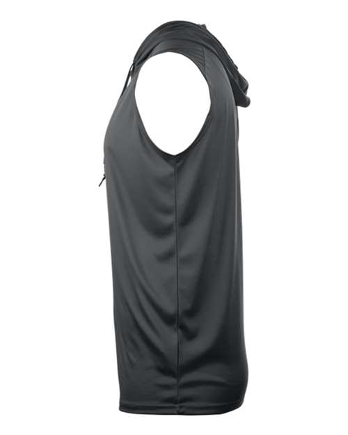 Youth B-Core Hooded Sleeveless T-Shirt – Detail