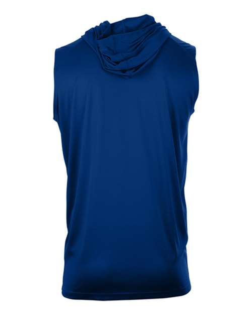 Men's B-Core Hooded Sleeveless T-Shirt – Back
