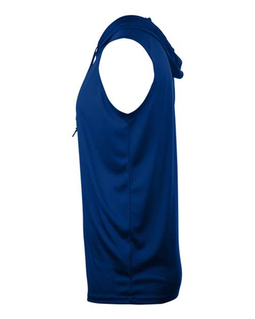 Men's B-Core Hooded Sleeveless T-Shirt – Detail