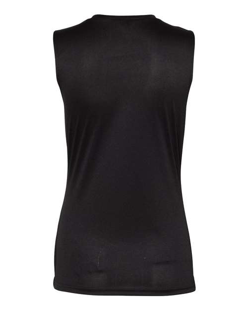 Women's Sleeveless V-Neck T-Shirt – Back