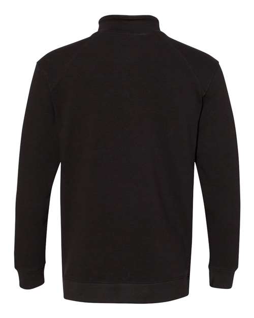 Men's FitFlex French Terry Quarter-Zip Pullover – Back