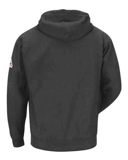 Men's Zip-Front Hooded Sweatshirt – Back