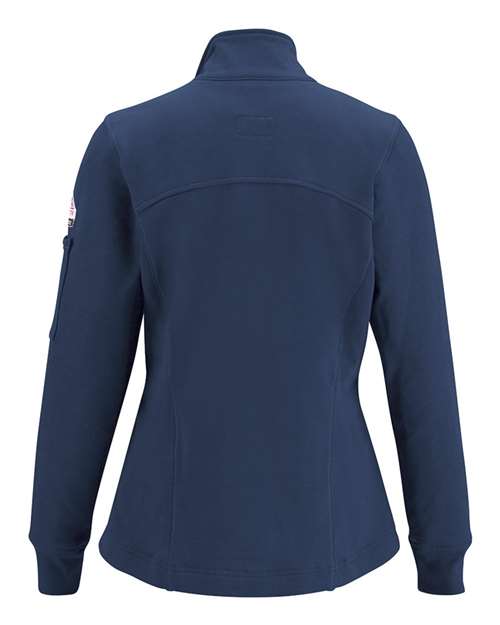 Women's Full-Zip Fleece Jacket – Back