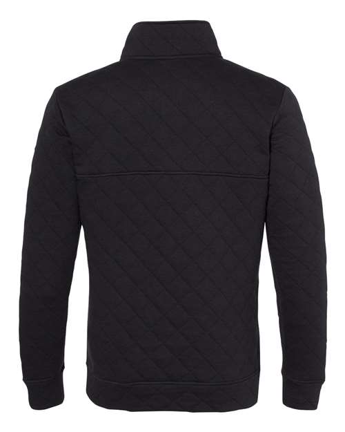 Men's Quilted Half-Snap Pullover – Back