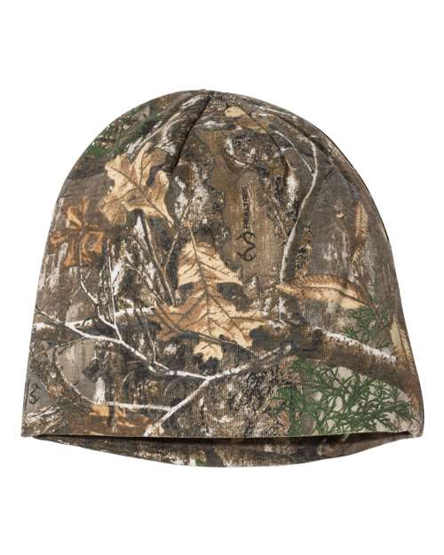 8" Licensed Camo Beanie – Front