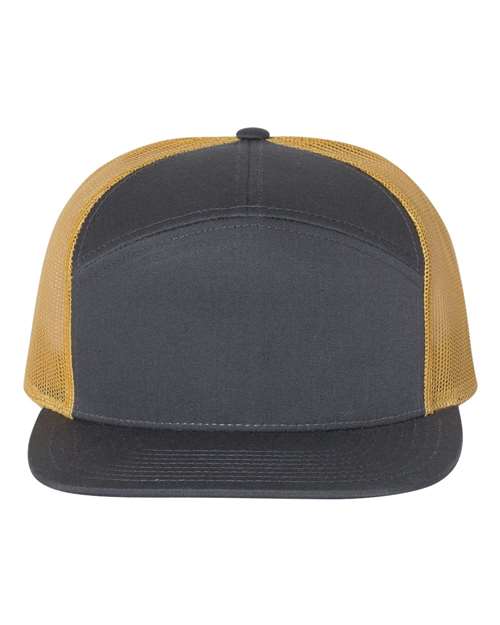 Seven-Panel Trucker Cap – Front