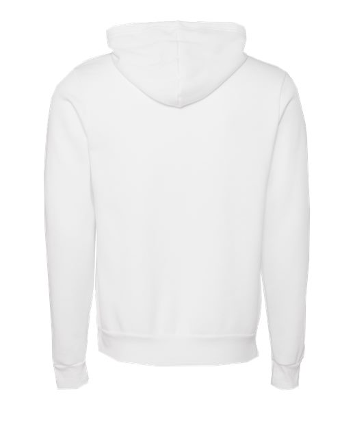 Unisex Sponge Fleece Hoodie Sweatshirt – Back