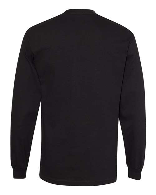 Unisex Heavyweight Cotton Long Sleeve Tee – Back