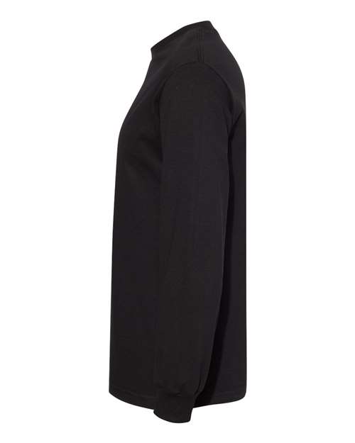 Unisex Heavyweight Cotton Long Sleeve Tee – Detail