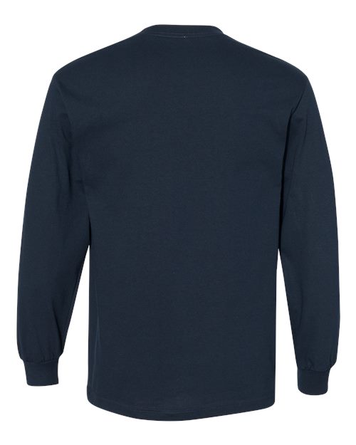Unisex Heavyweight Cotton Long Sleeve Tee – Back