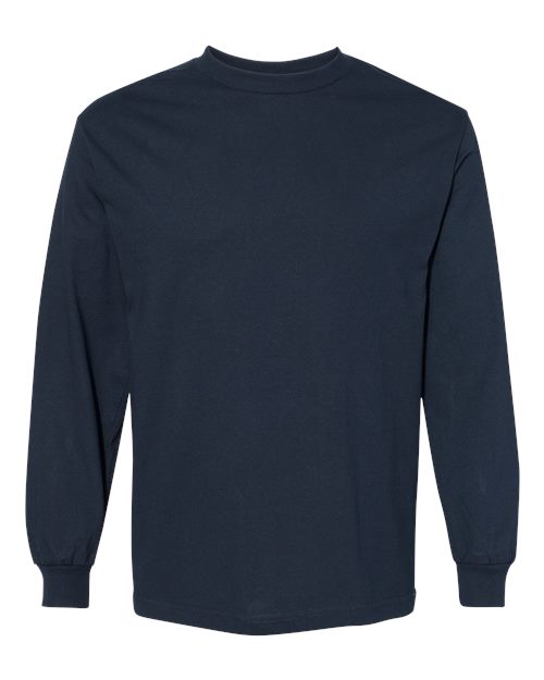 Unisex Heavyweight Cotton Long Sleeve Tee – Front