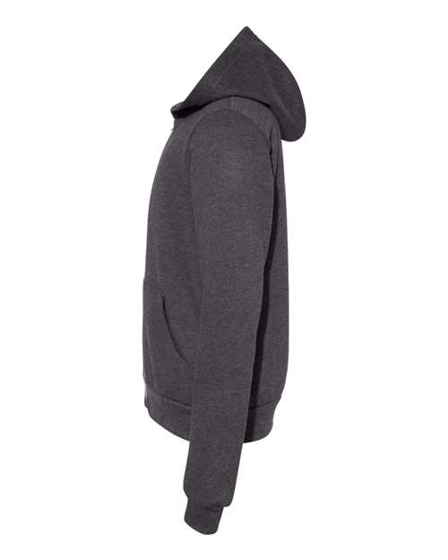 Youth Sponge Fleece Full-Zip Hoodie Sweatshirt – Detail
